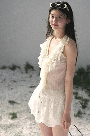 Moonlight Sheer Summer Top