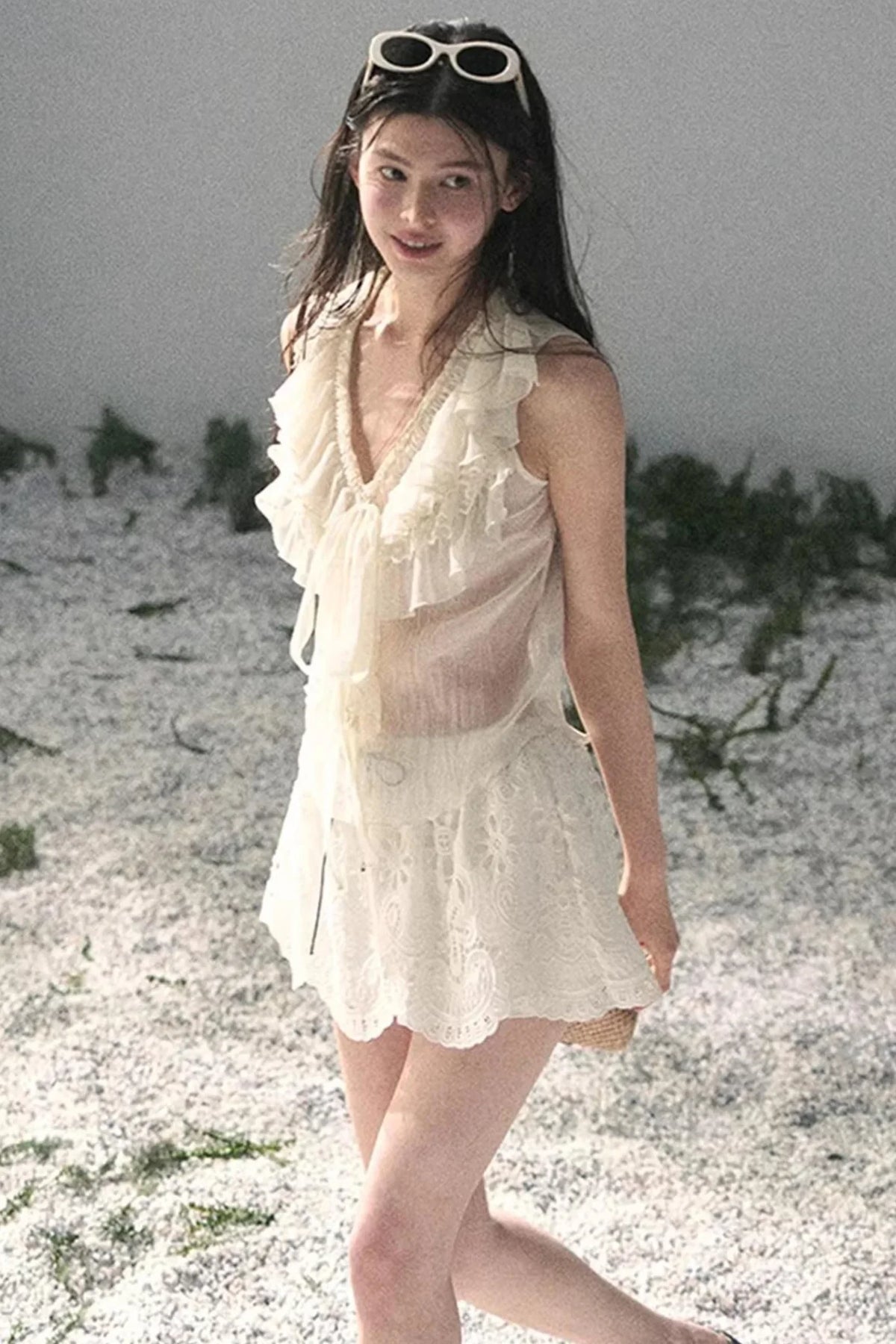 Moonlight Sheer Summer Top
