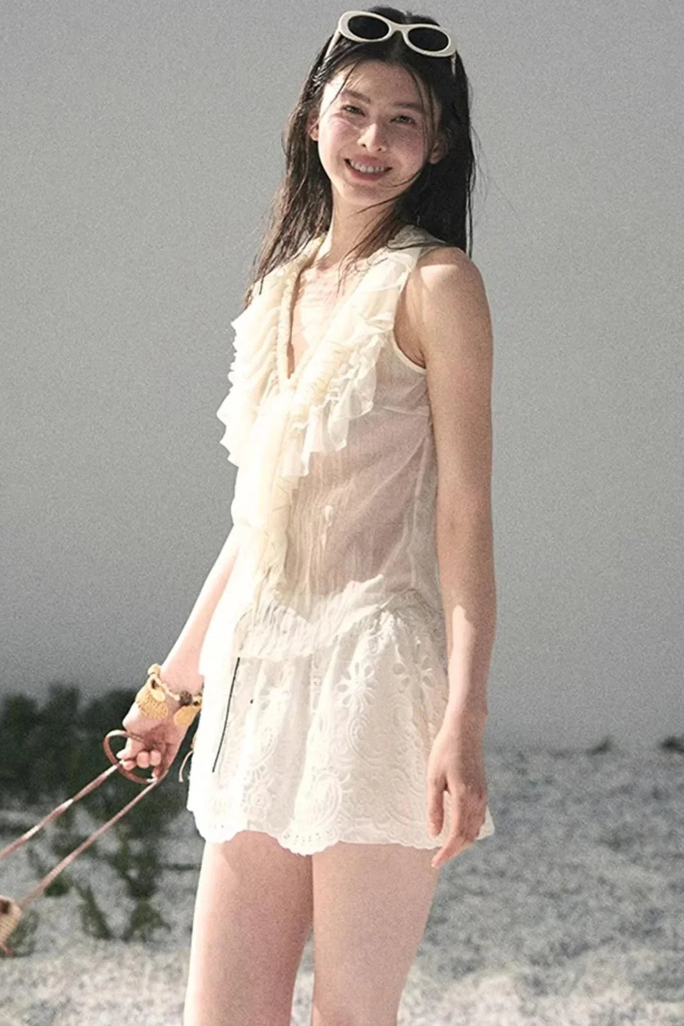 Moonlight Sheer Summer Top