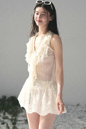 Moonlight Sheer Summer Top