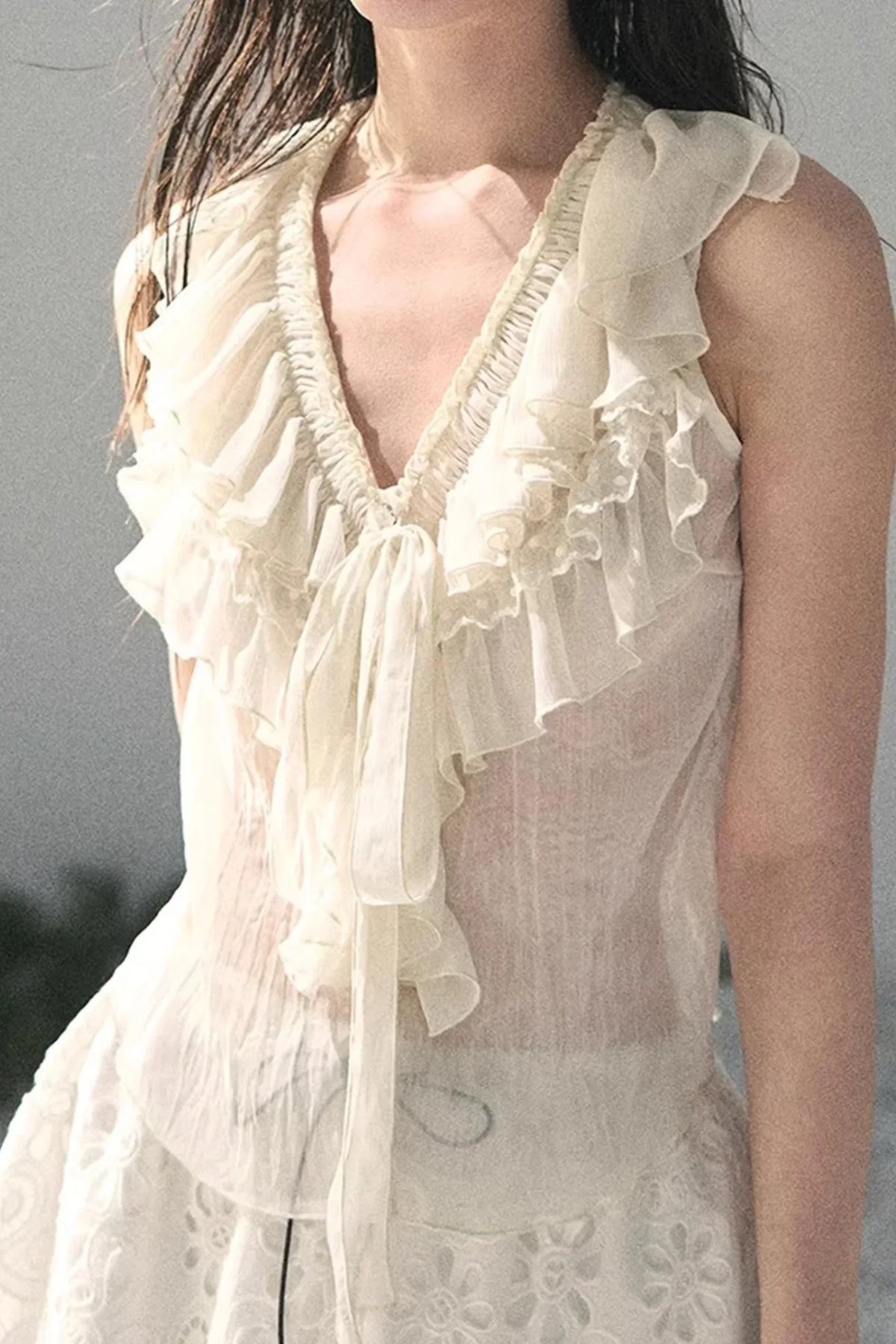 Moonlight Sheer Summer Top