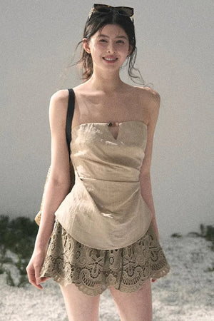 Moonlight Strapless Top