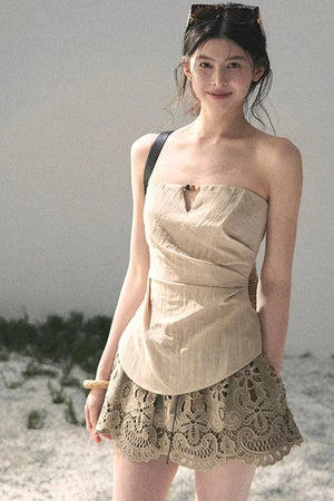 Moonlight Strapless Top