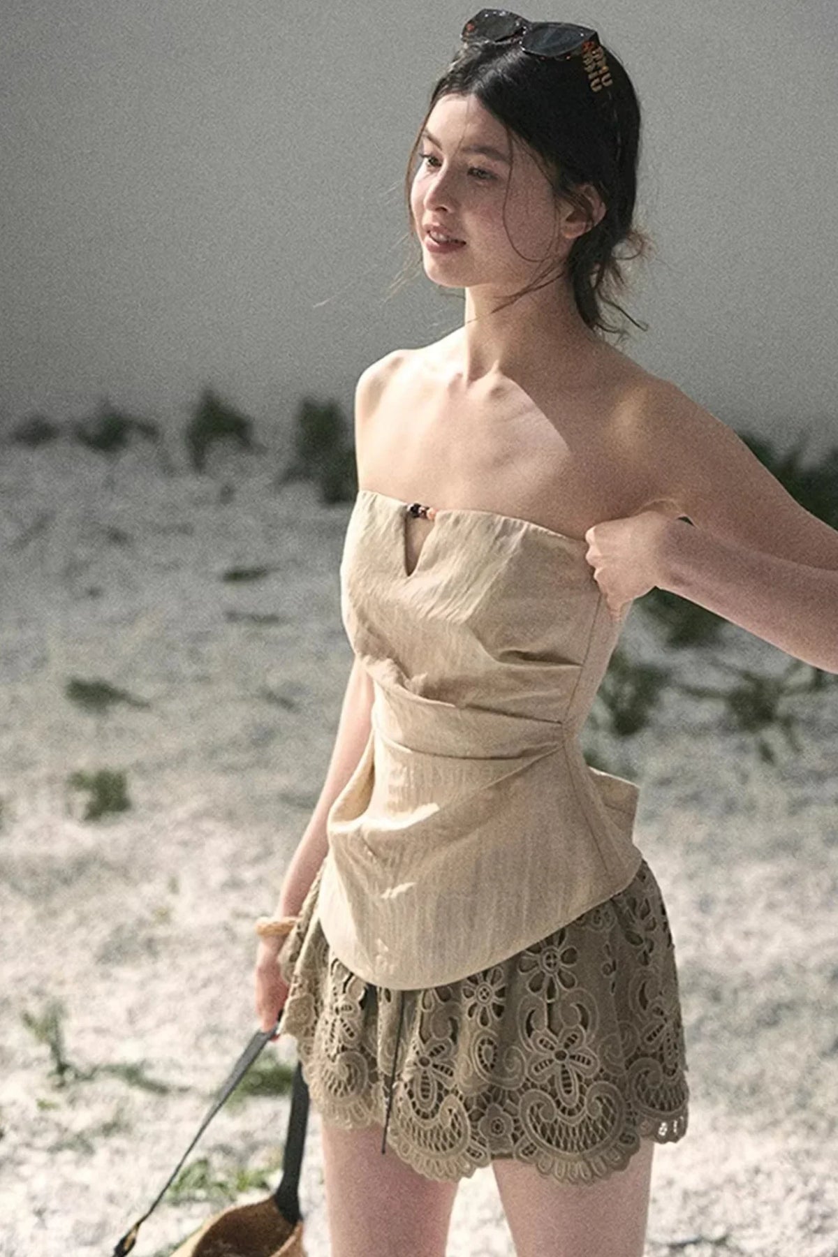 Moonlight Strapless Top