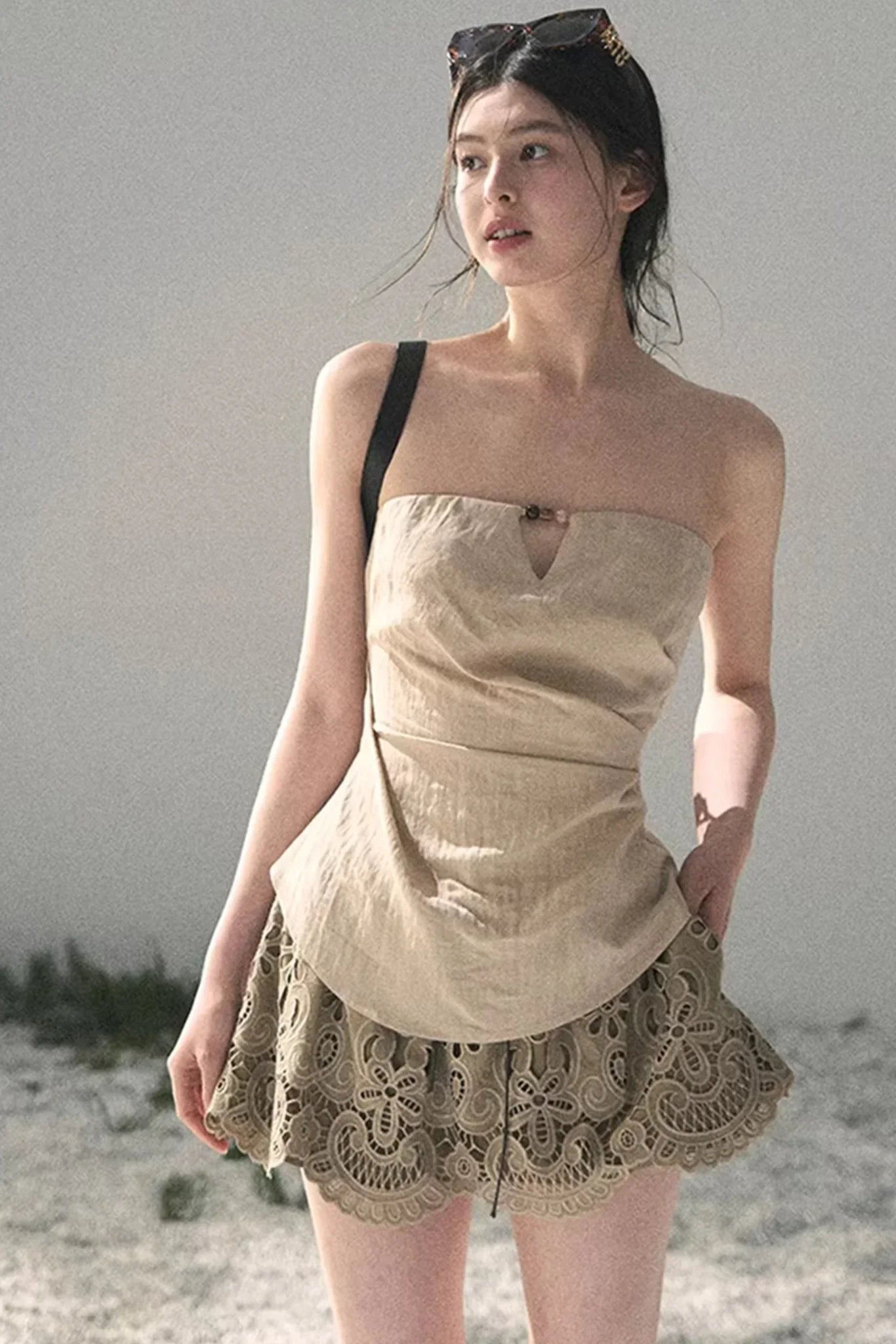 Moonlight Strapless Top
