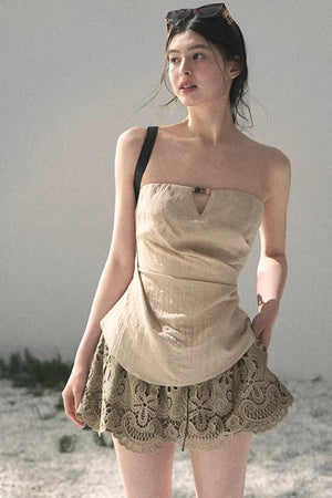 Moonlight Strapless Top