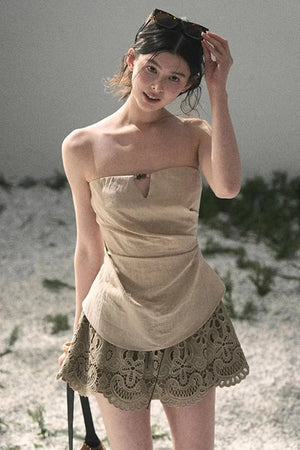 Moonlight Strapless Top