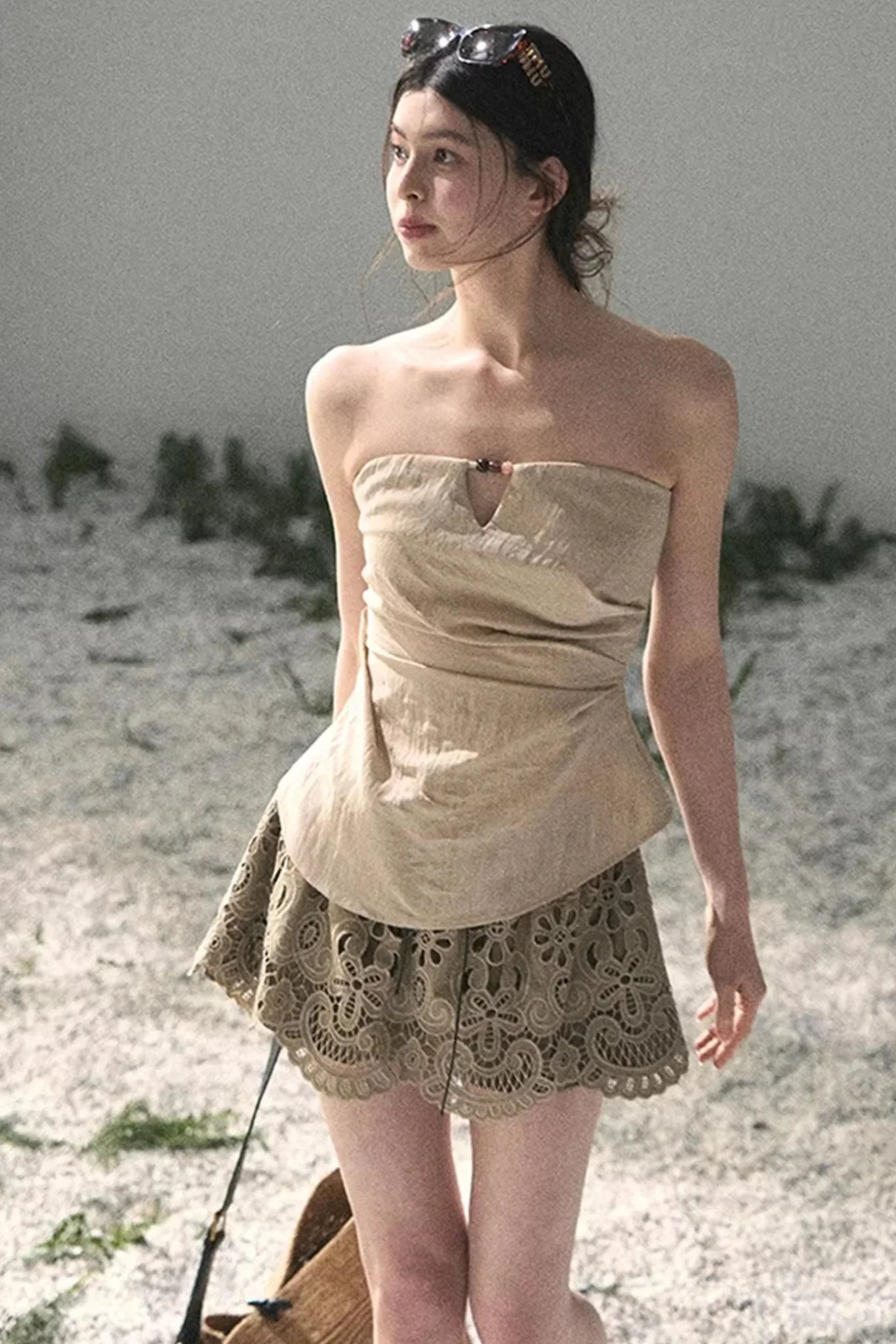 Moonlight Strapless Top