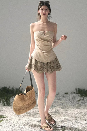 Moonlight Strapless Top