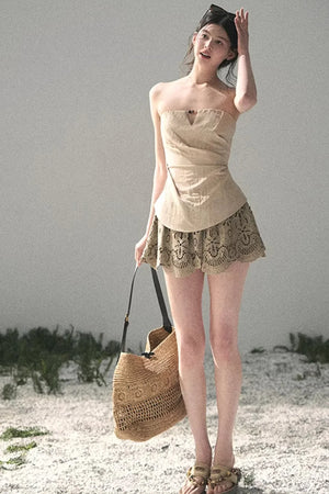 Moonlight Strapless Top