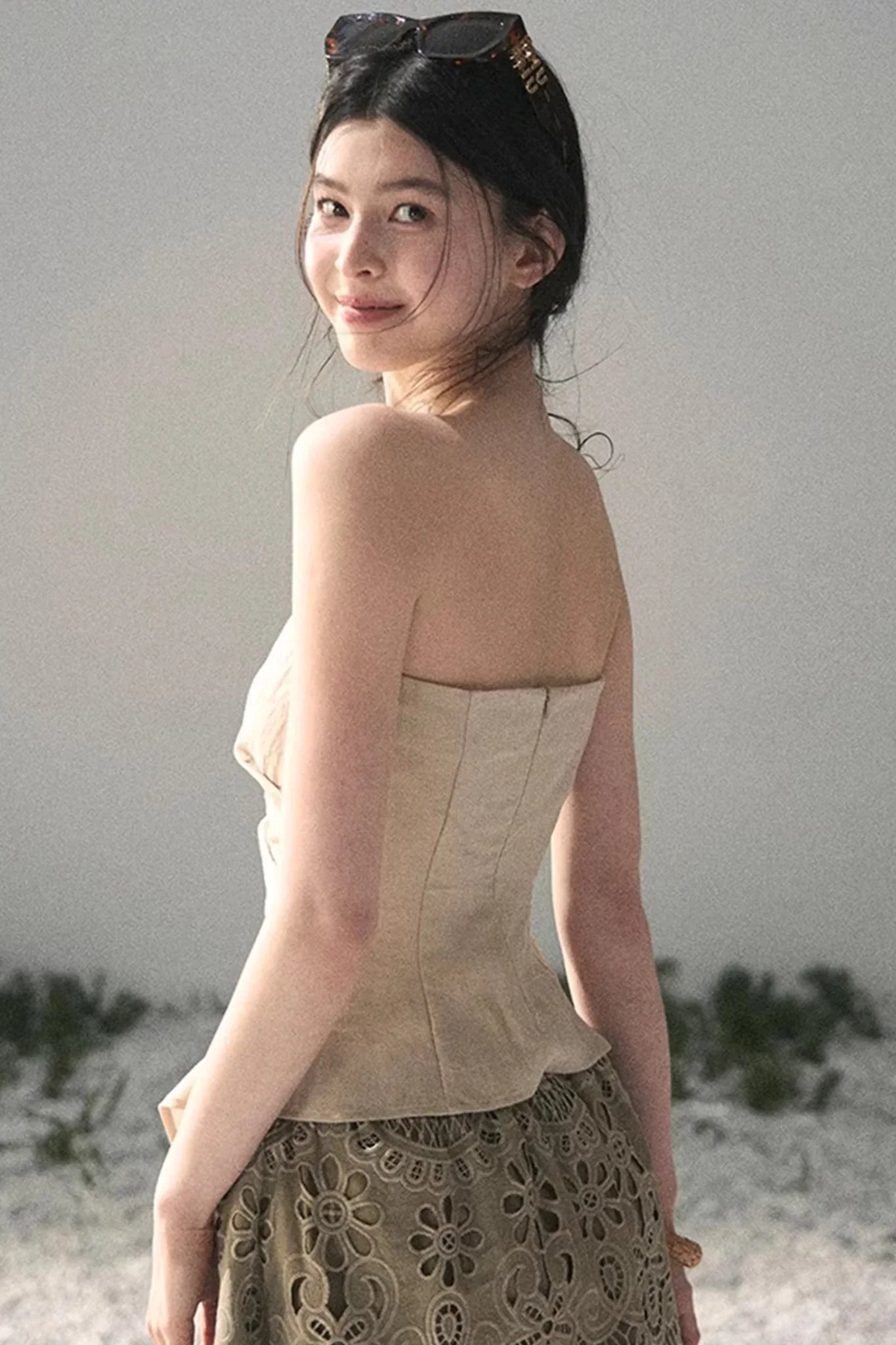 Moonlight Strapless Top