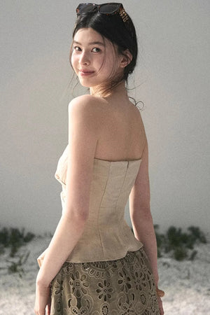 Moonlight Strapless Top