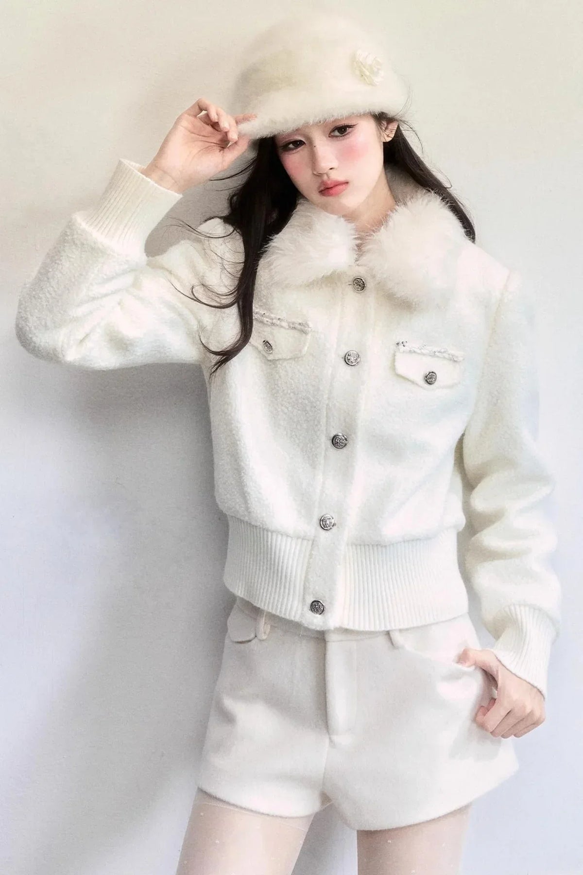Moonlight Tweed Retro Jacket