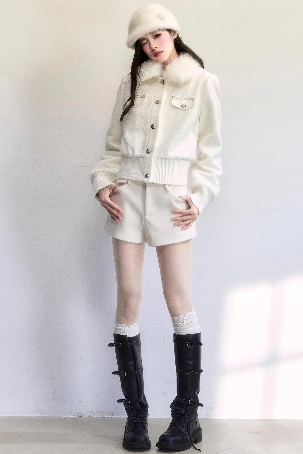 Moonlight Tweed Retro Jacket