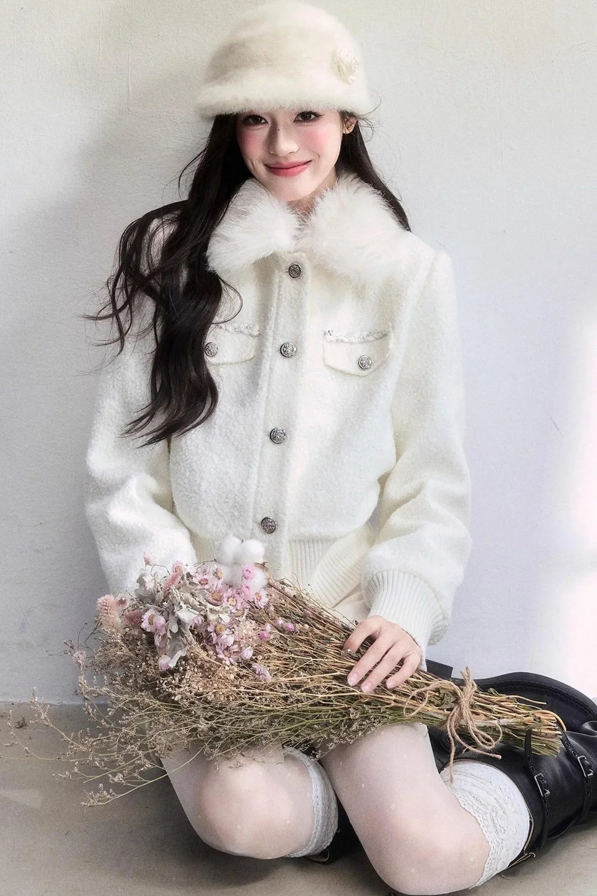 Moonlight Tweed Retro Jacket