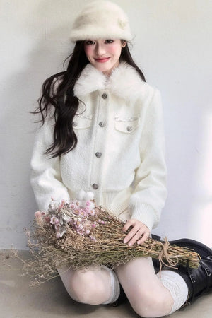 Moonlight Tweed Retro Jacket