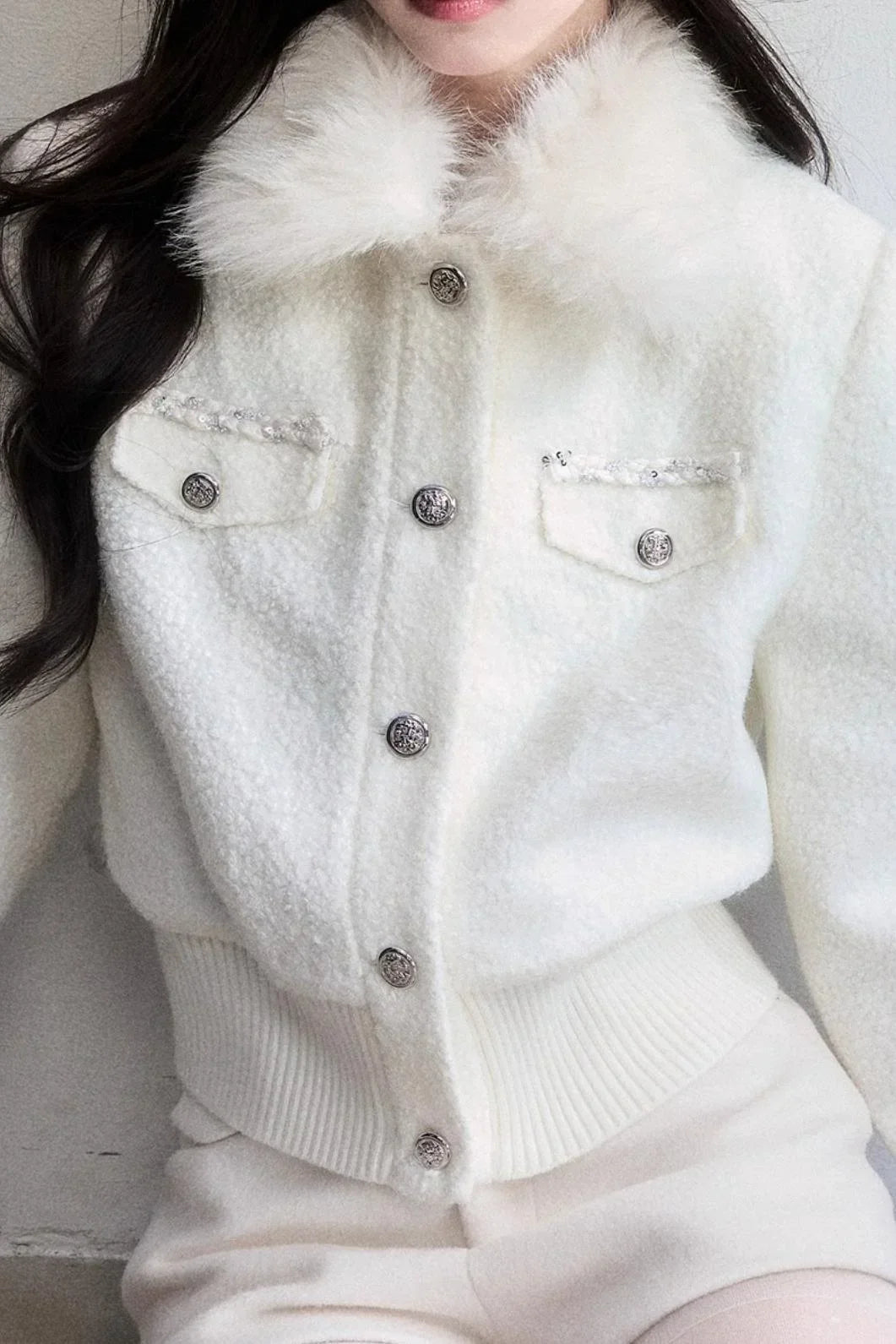 Moonlight Tweed Retro Jacket