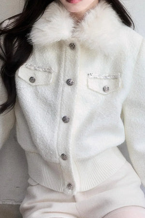 Moonlight Tweed Retro Jacket