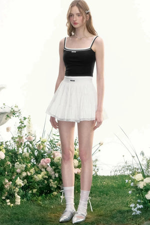 Moonlight Vintage Lace Bustier Skirt