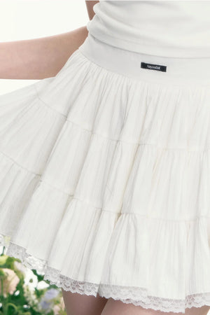 Moonlight Vintage Lace Bustier Skirt