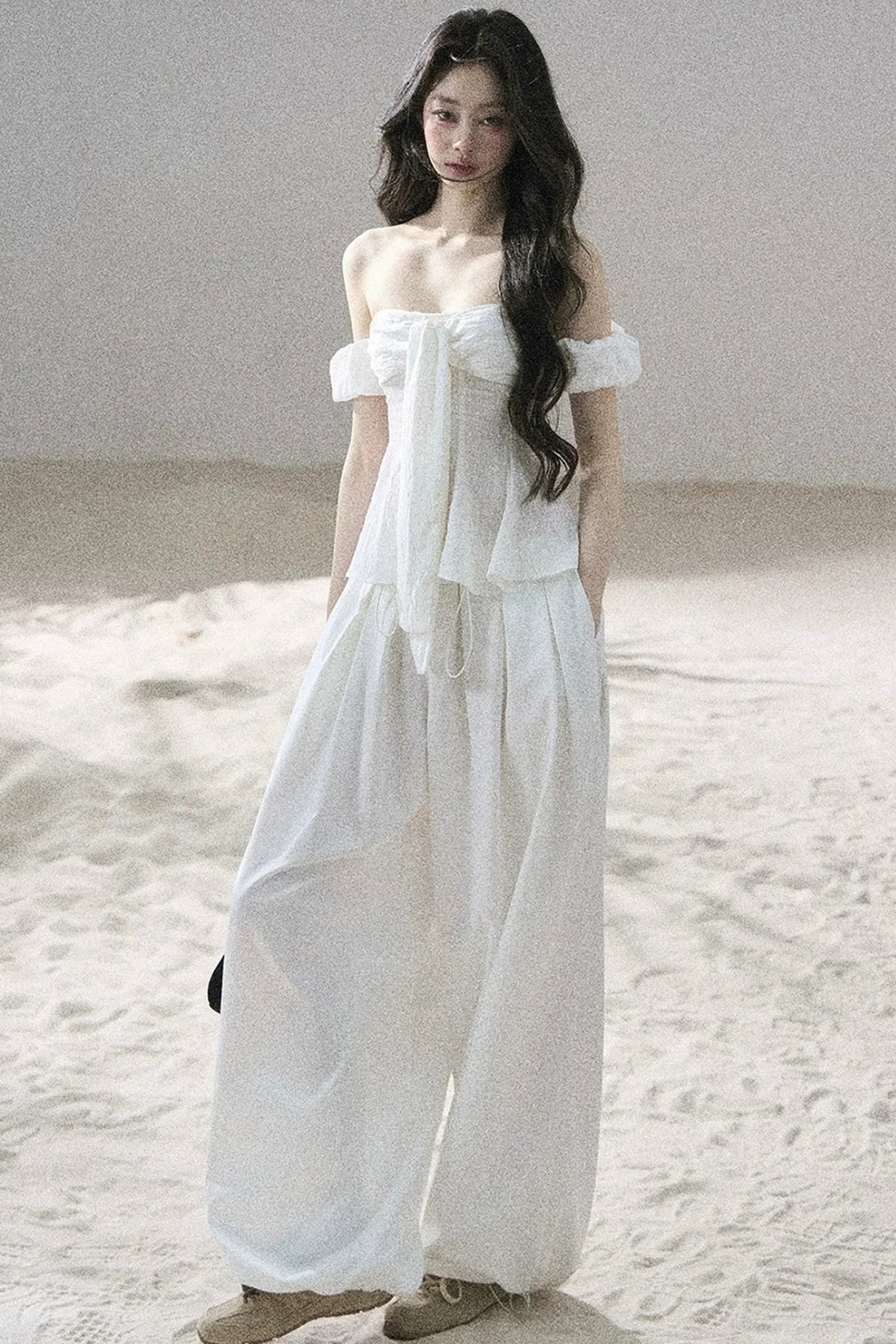 Moonlight White Two-Piece Set-Up