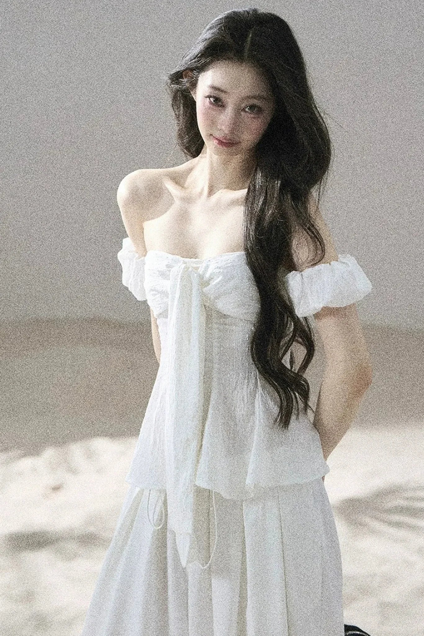 Moonlight White Two-Piece Set-Up