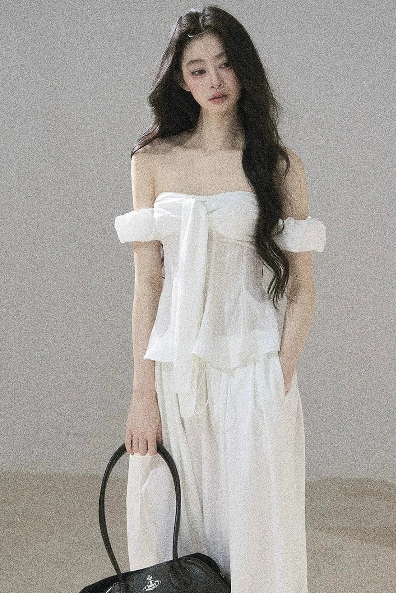 Moonlight White Two-Piece Set-Up