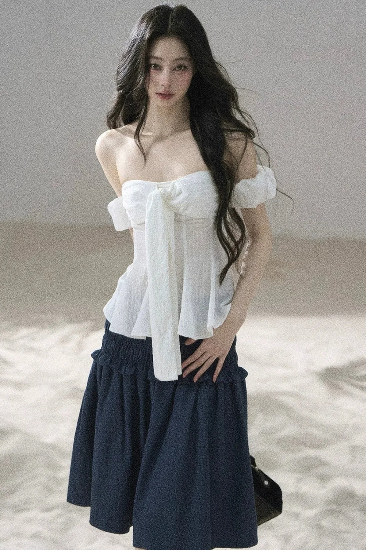 Moonlight White Two-Piece Set-Up