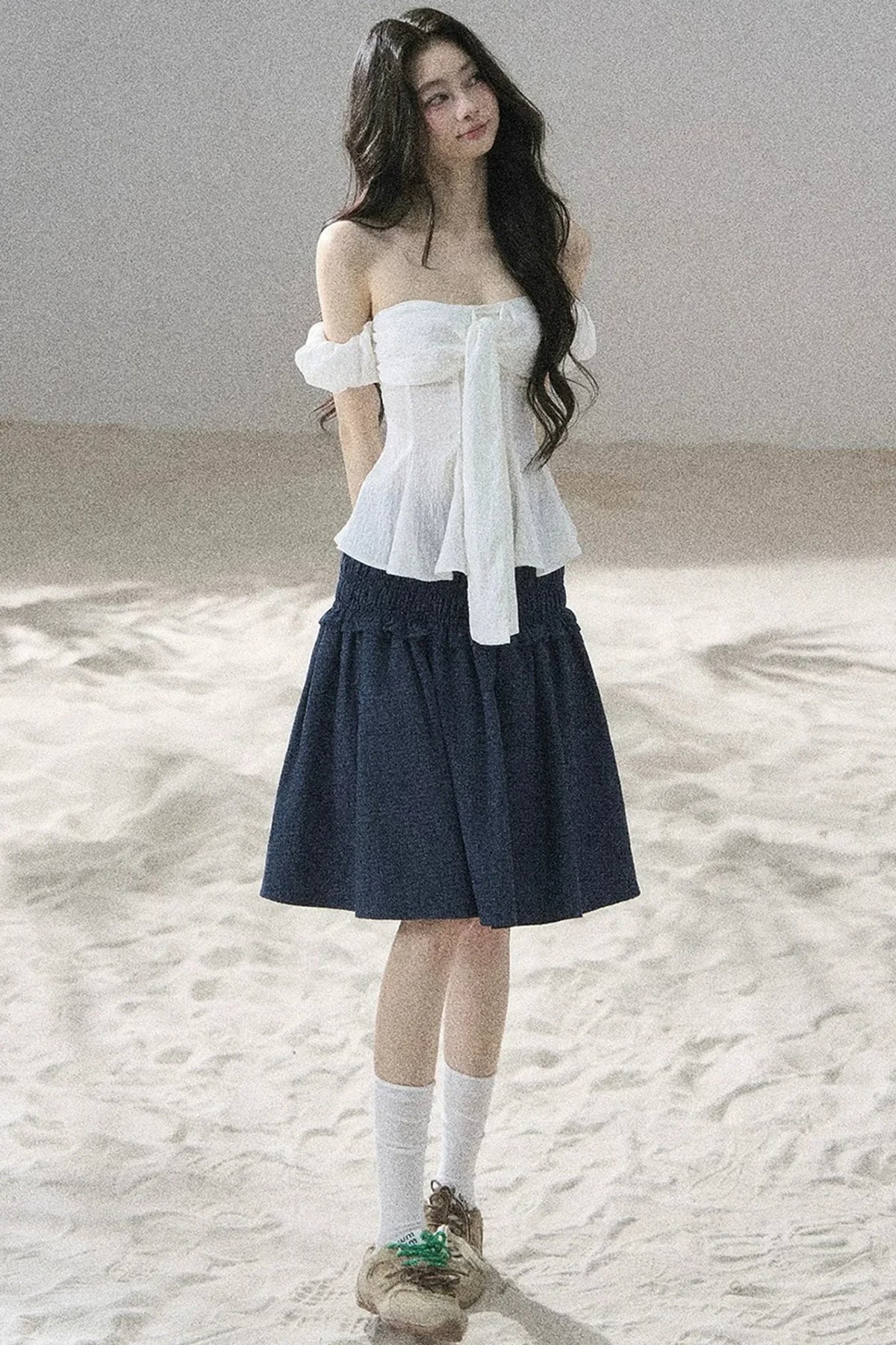 Moonlight White Two-Piece Set-Up