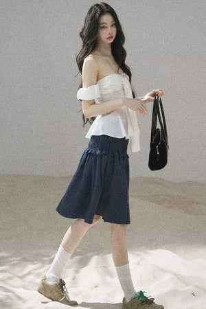 Moonlight White Two-Piece Set-Up