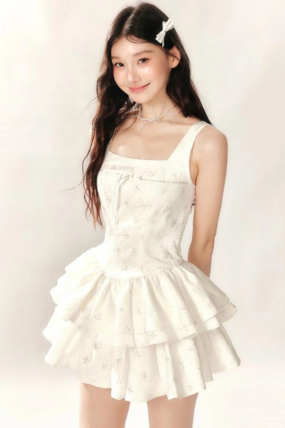 Moonlit Rose Corset Poncho Dress Set-Up
