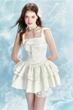 Moonlit Rose Corset Poncho Dress Set-Up