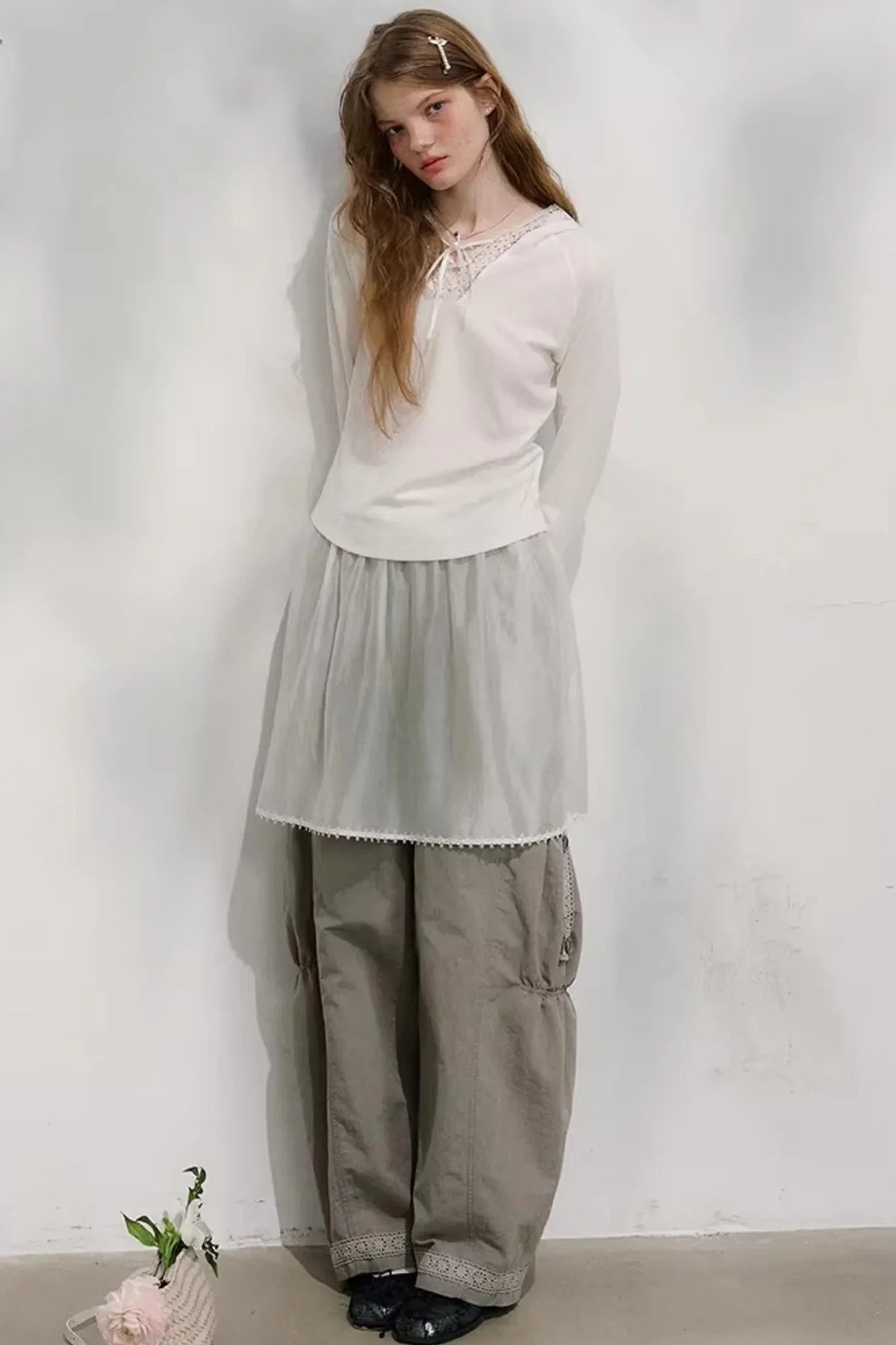 Morning Light Lace Knit Top