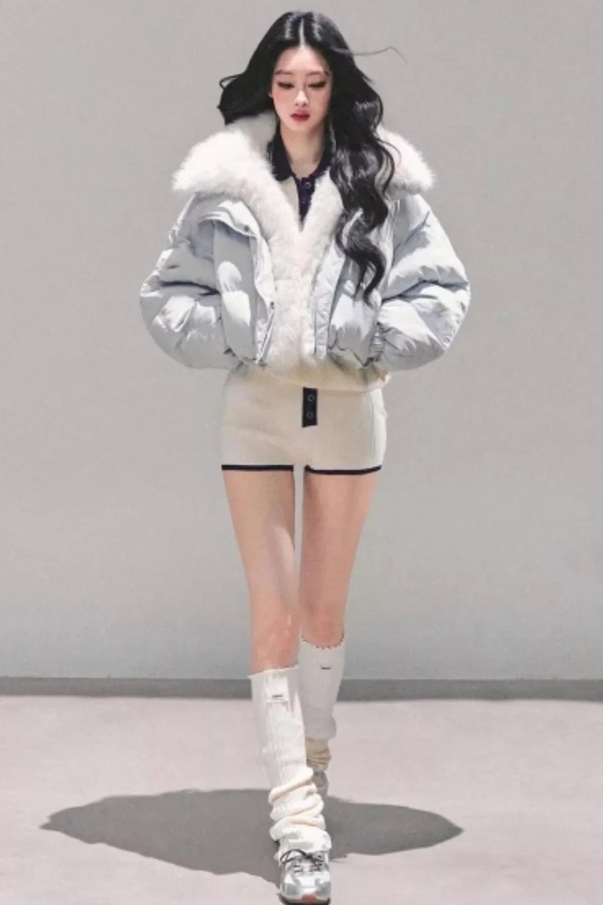 Morning Mist Knitted Suit Set-Up