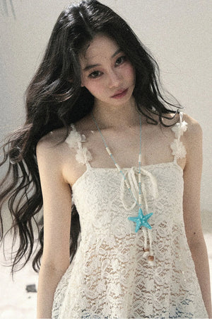 Morning Mist Lace Camisole Top