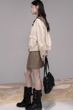 Mountain Apricot Denim Jacket Set-Up