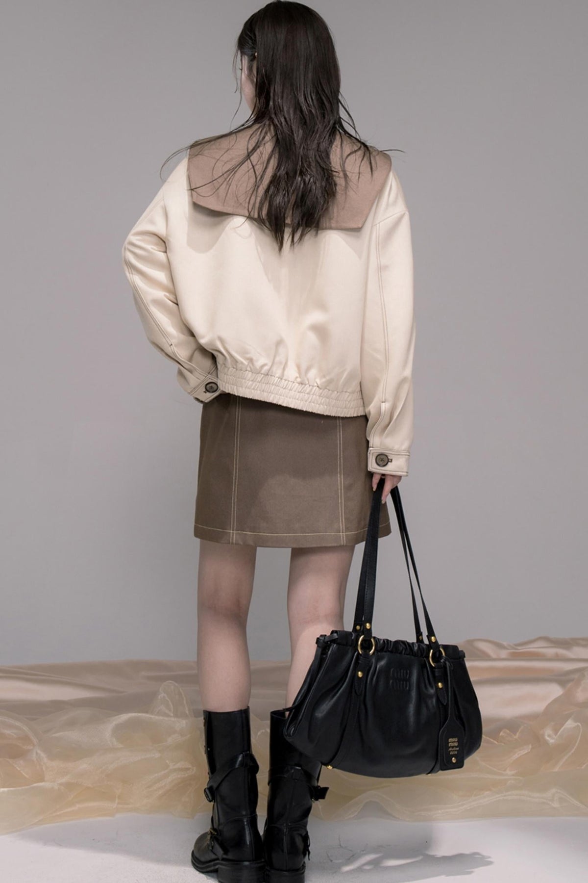 Mountain Apricot Denim Jacket Set-Up