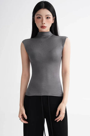 Mulberry Silk Sleeveless Top