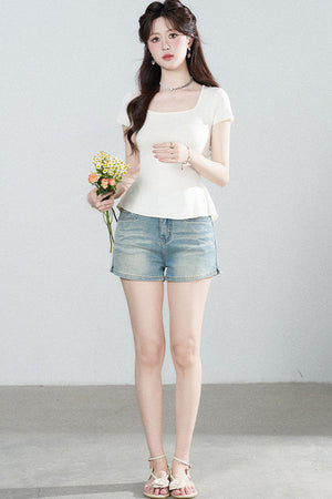 Multi-Color Knitted Top Set-Up