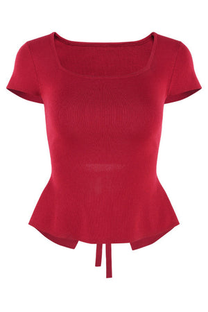 Multi-Color Knitted Top Set-Up