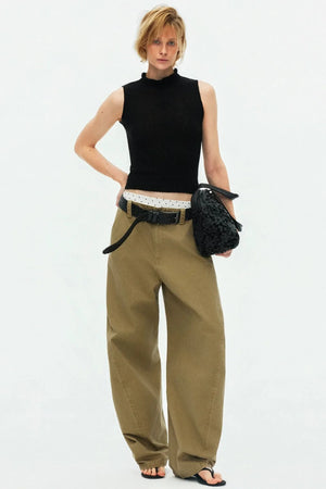 Multi-Color Mohair Knit Vest