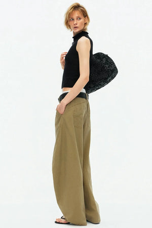 Multi-Color Mohair Knit Vest