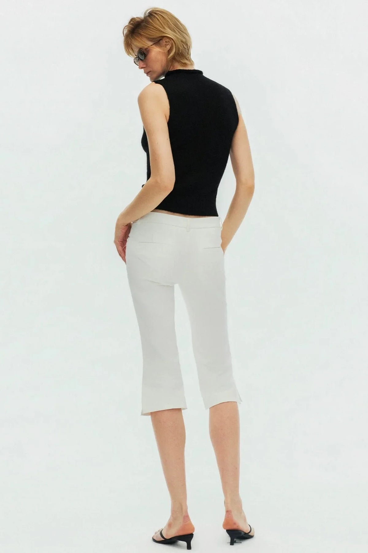 Multi-Color Mohair Knit Vest