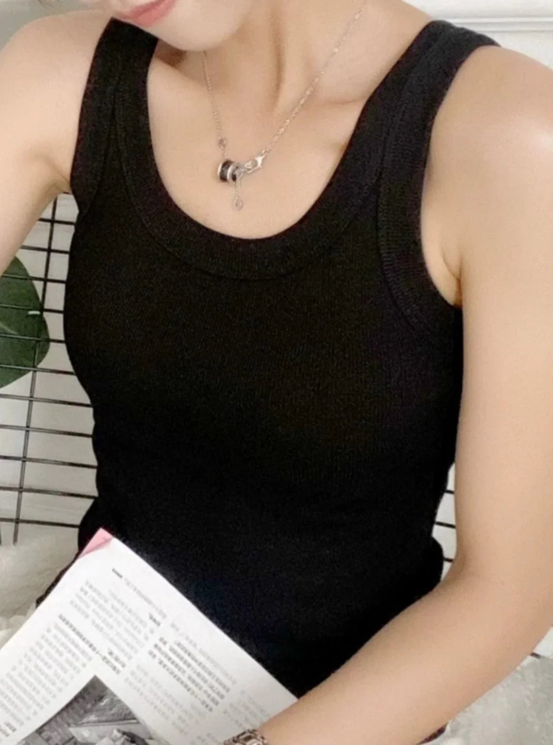 Multi-Color U-Neck Camisole Top