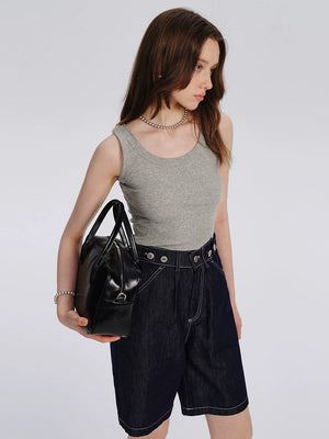 Multi-Color U-Neck Camisole Top