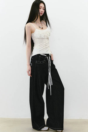 Multi-Layered Ruffled Camisole Top