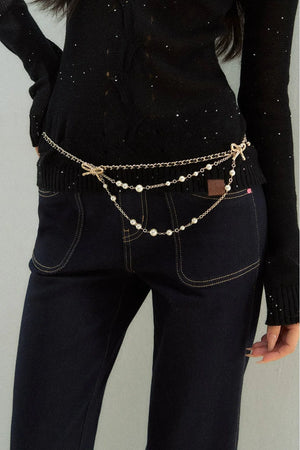 Multi-Layered Statement Waist Chain