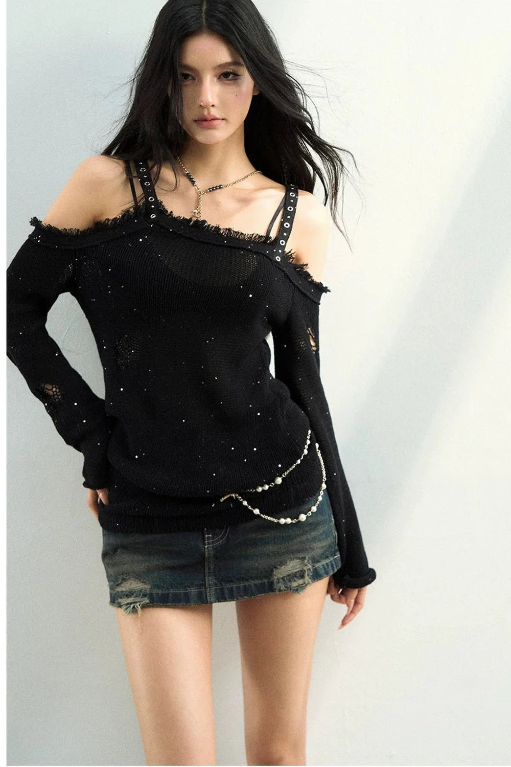 Multi-Layered Statement Waist Chain