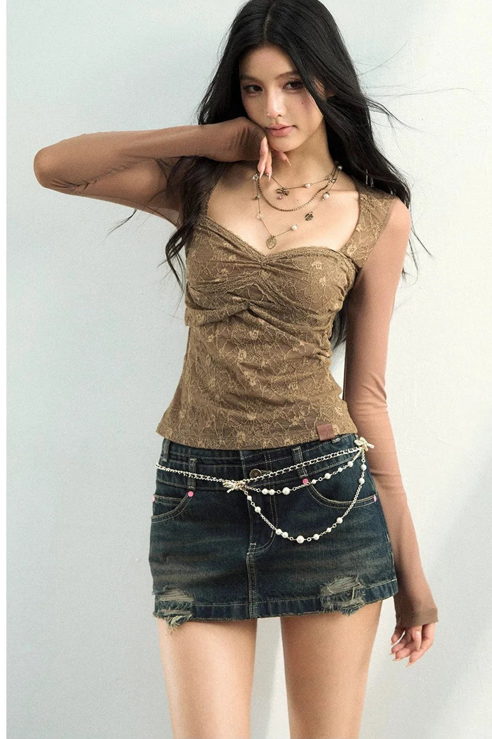Multi-Layered Statement Waist Chain