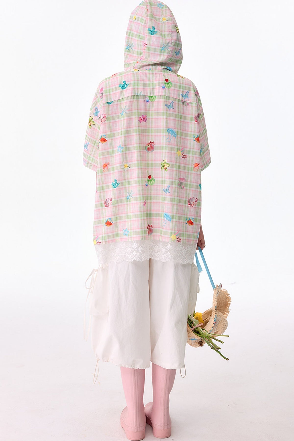 Multi-Pocket High-Waisted Wide-Leg Cargo Pants